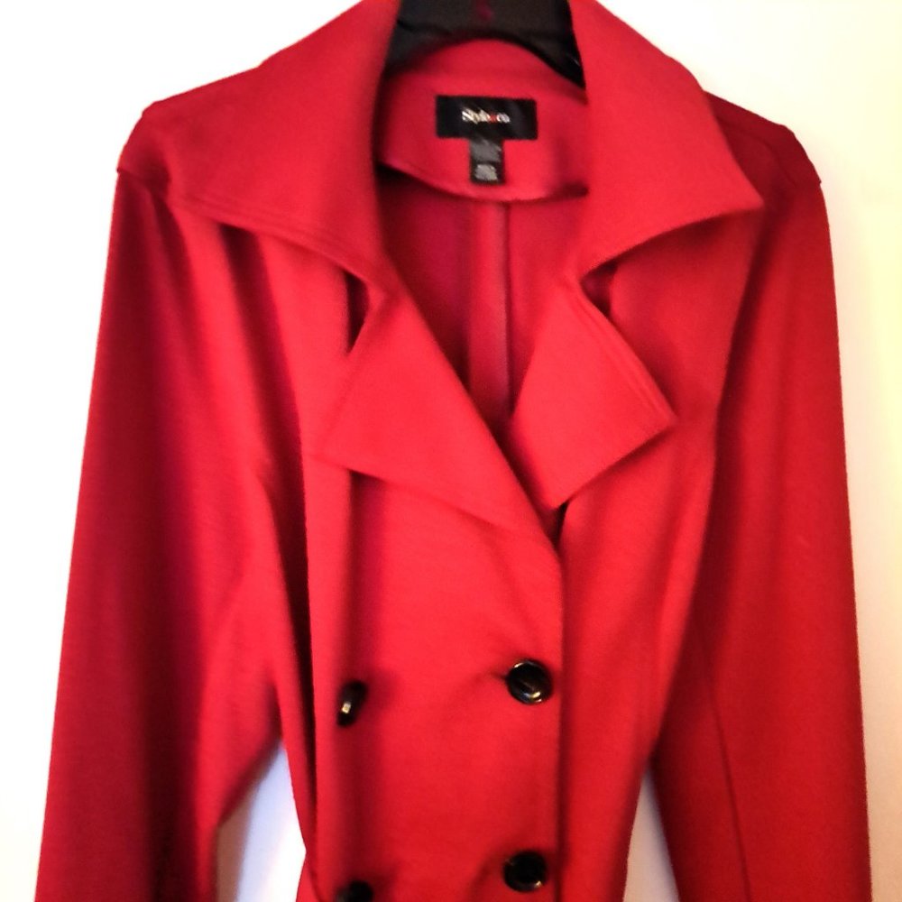 Style & Co Short Trench Jacket